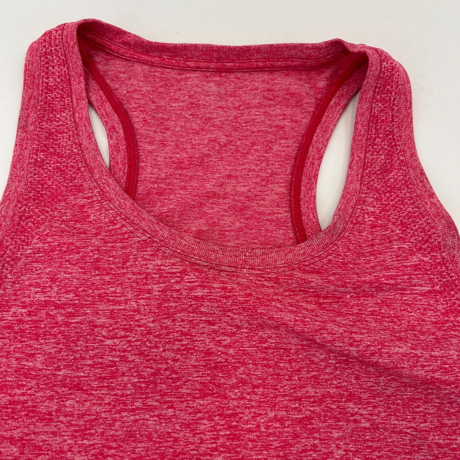 Sweaty Betty Seamless Top Athlete Gym Workout Vest Top Pink Size Small S
