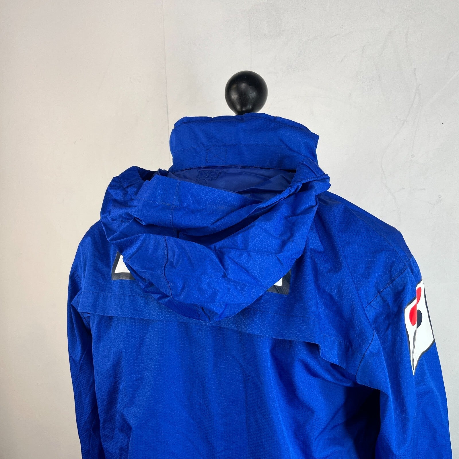 Carlisle United Fila Training Jacket Windbreaker Embroidered Blue size M