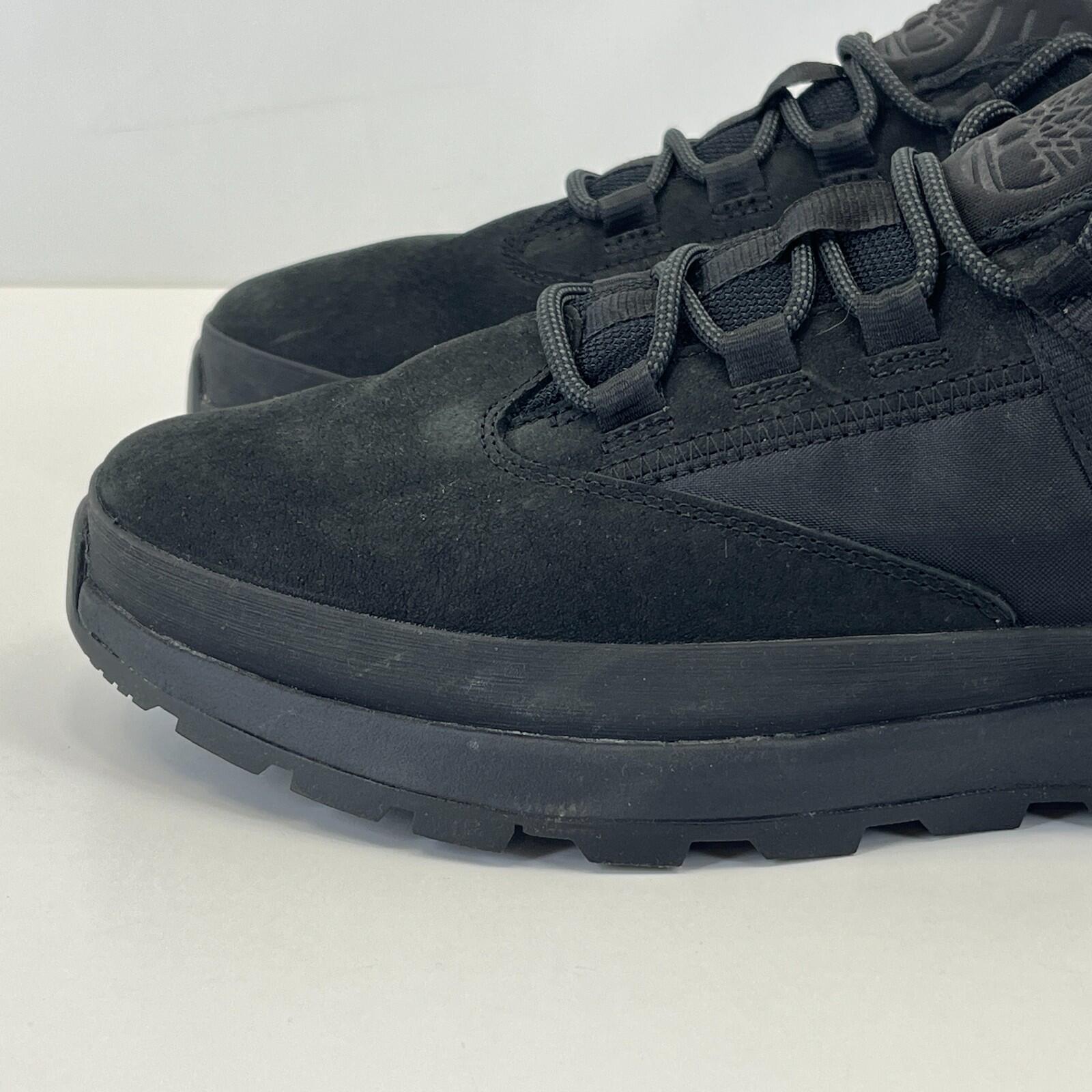 Timberland Euro Trekker Low Mens Hiking Trainers in Black UK size 10 / EU 44.5