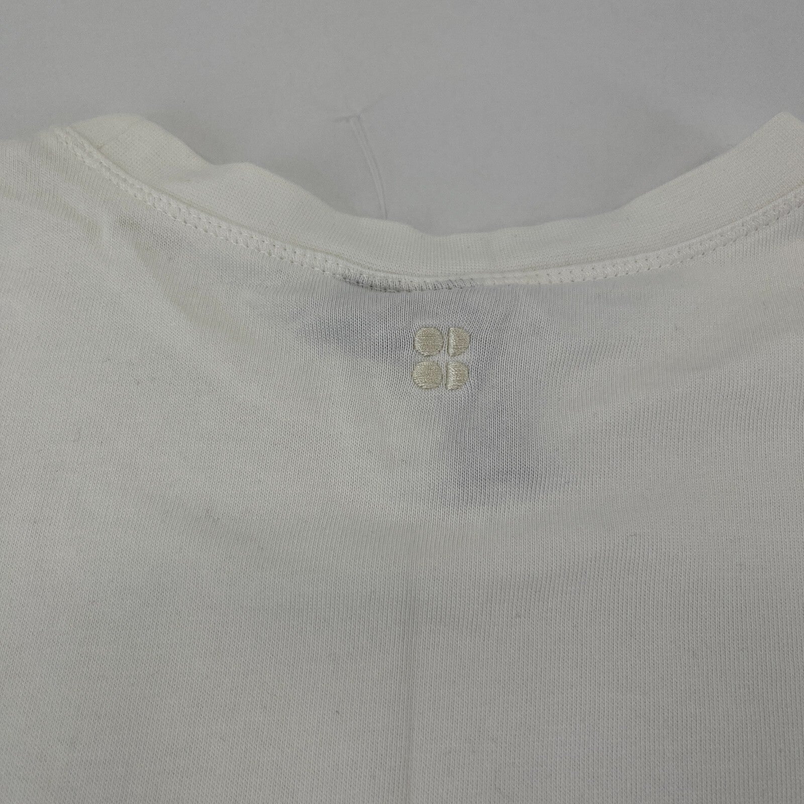 Sweaty Betty Women's After Class Short Sleeve Sweatshirt in White size XS - NWOT