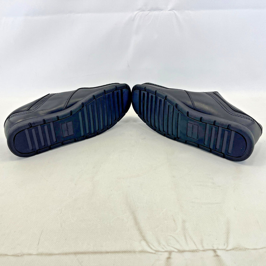 Pretty Green Waltham Lace Up Shoes Moccasin Loafers Mens Black Leather size 11.5