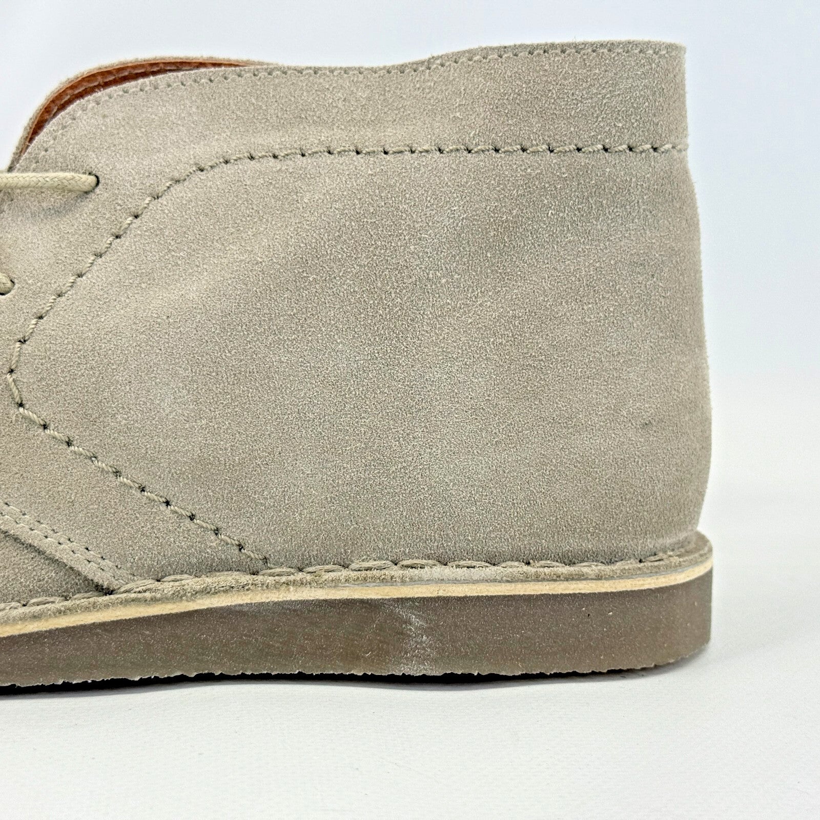 Delicious Junction Crowley Suede Desert Boots in Beige size UK 9 EU 43