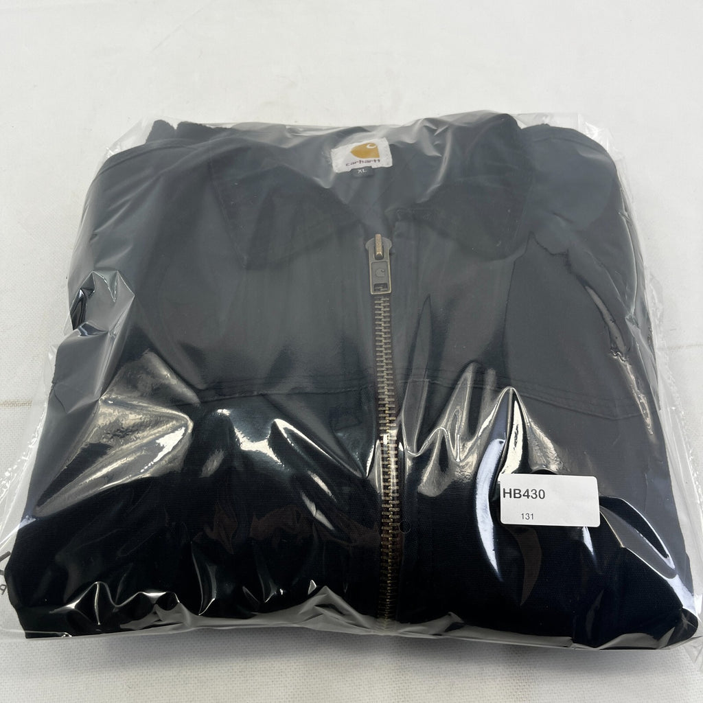 Carhartt Men’s Thermal Quilted Chore Jacket Black size XL VGC Americana