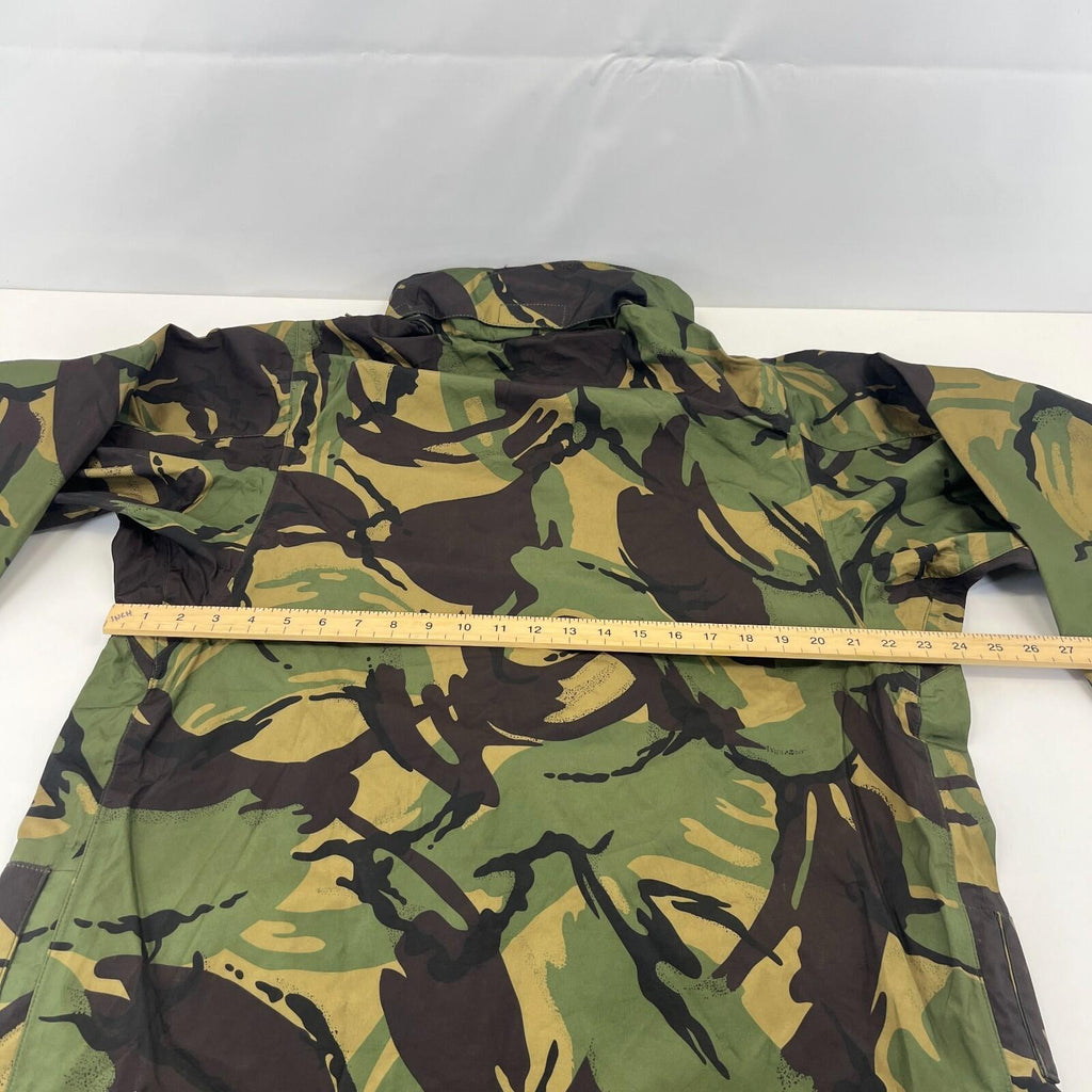 British DPM Camouflage Waterproof Camo Jacket Coat Hooded Surplus 180/104 Large
