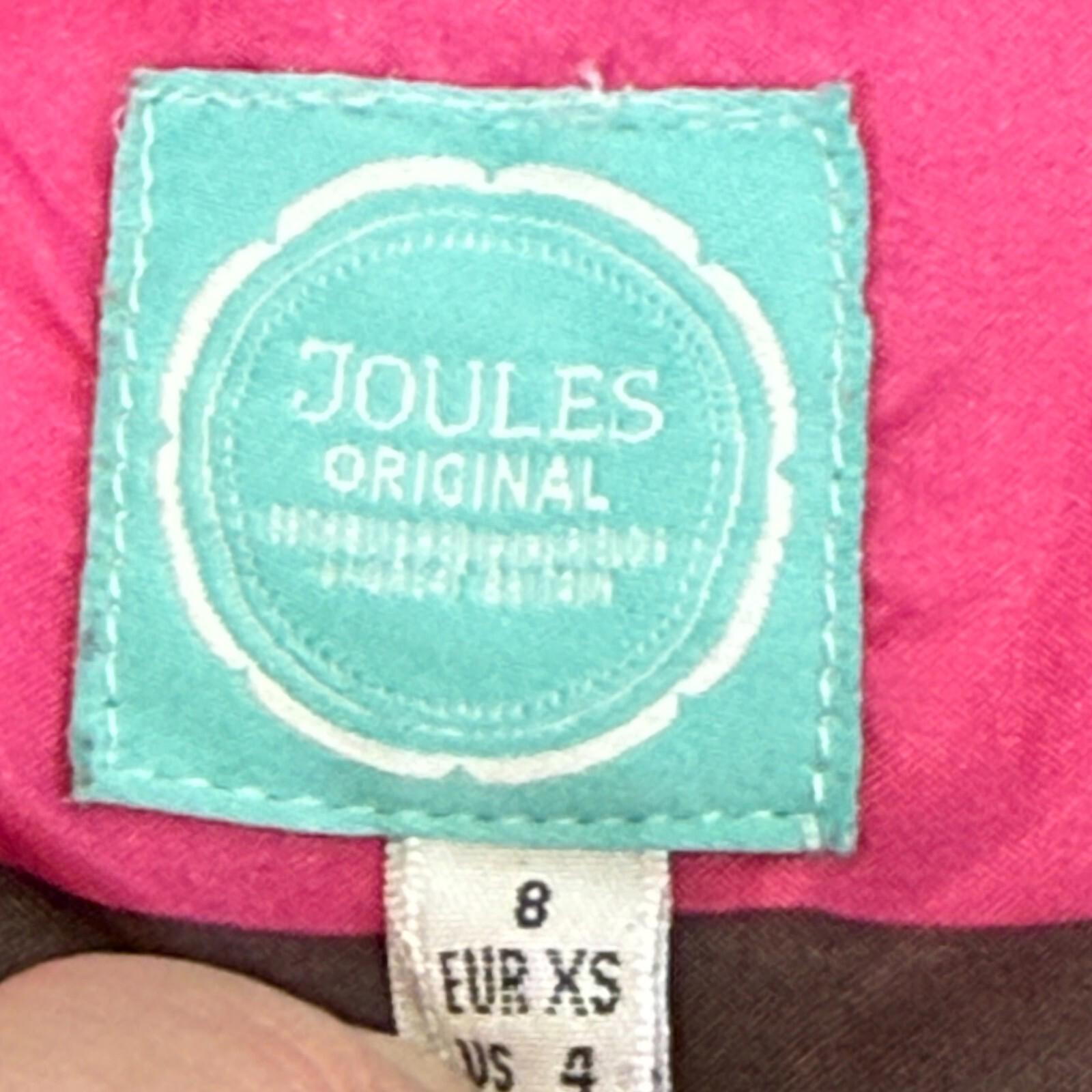 Joules Original Padded Puffer Gilet Vest Women's UK size 8 Navy Blue