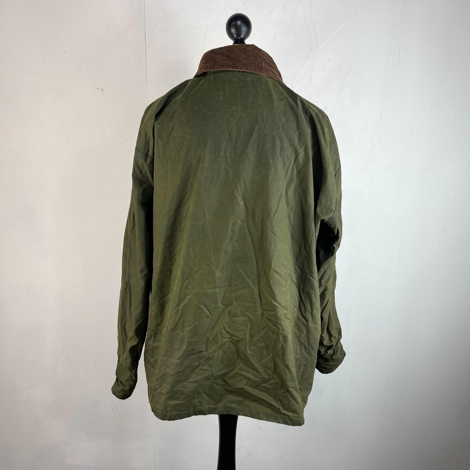 Royal Spencer Mens Wax Hunting/Farming Jacket in Green size Large
