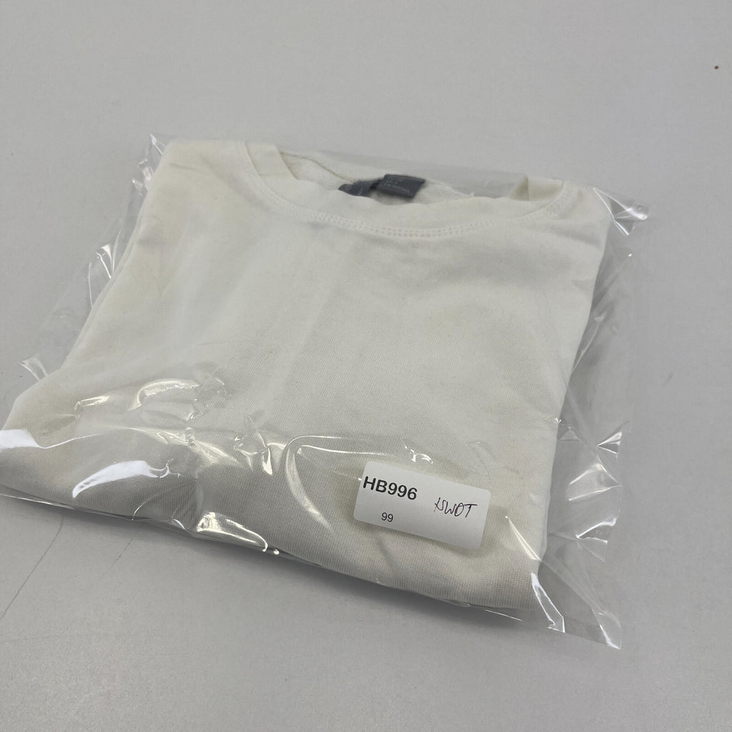 Sweaty Betty Women's After Class Short Sleeve Sweatshirt in White size XS - NWOT