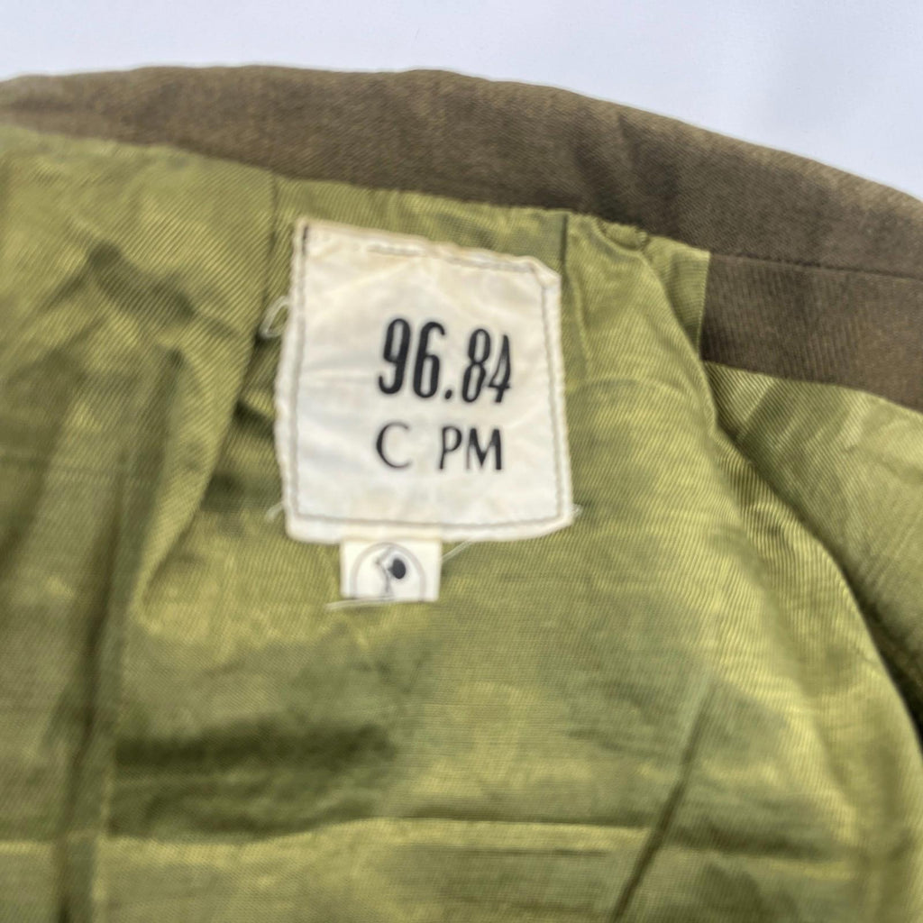 Rare Vintage 1971 French Military Jacket Parade Dress Tunic size 96C