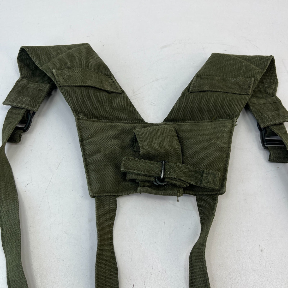 British Military 58 Pattern Webbing Yoke Harness with Both Belt Attachments