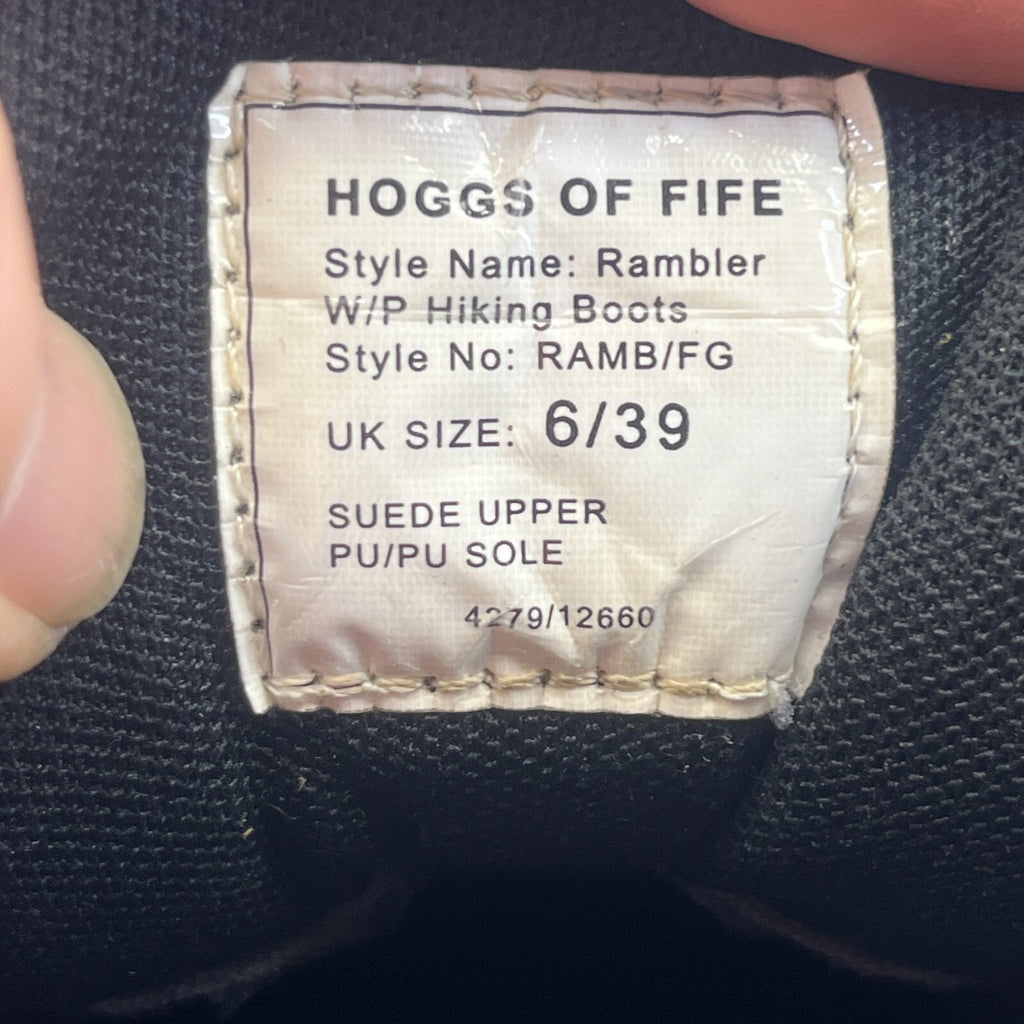 Hoggs of Fife Rambler Women's Waterproof Walking Hiking Boots Brown UK 6 EU 39