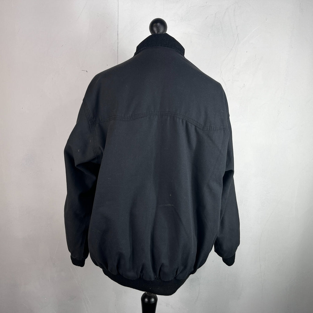 Carhartt Men’s Thermal Quilted Chore Jacket Black size XL VGC Americana
