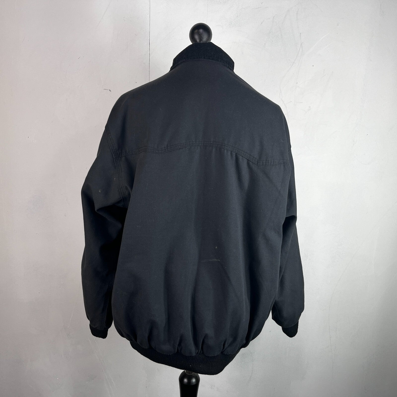 Carhartt Men’s Thermal Quilted Chore Jacket Black size XL VGC Americana