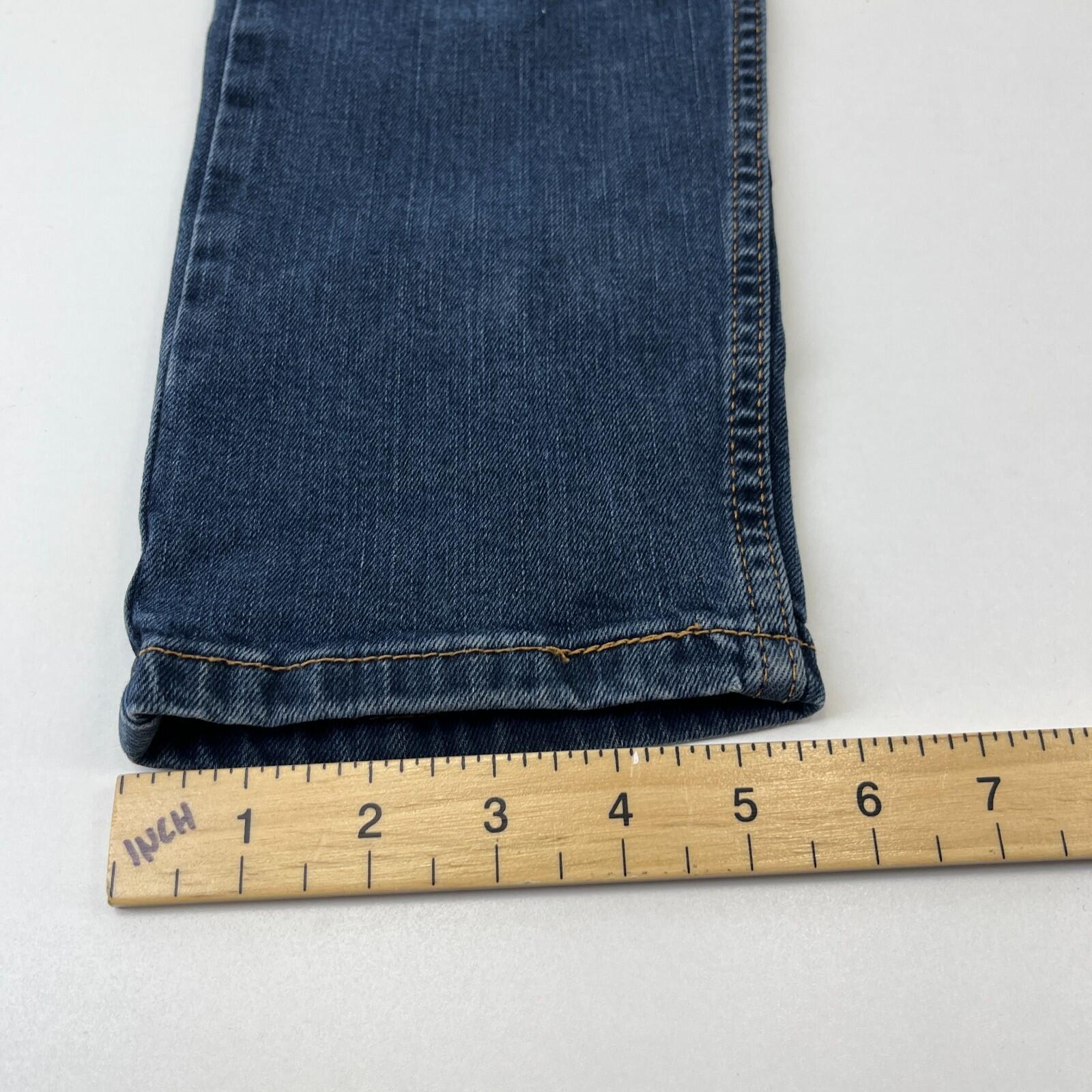 Levis 512 Slim Jeans W30" *L29" Men Blue Stretch Red Tab Zip Fly