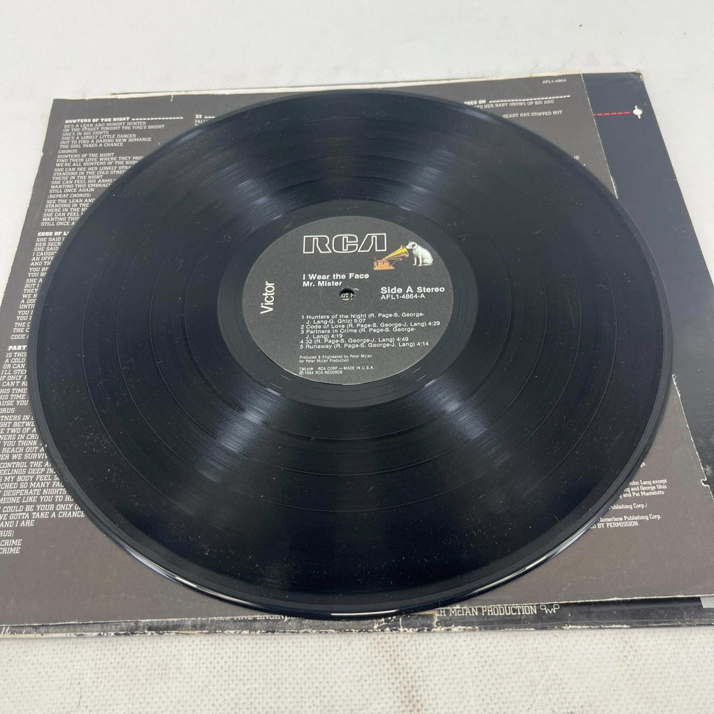 Mr. Mister - I Wear The Face 12" Vinyl LP Album EX/W