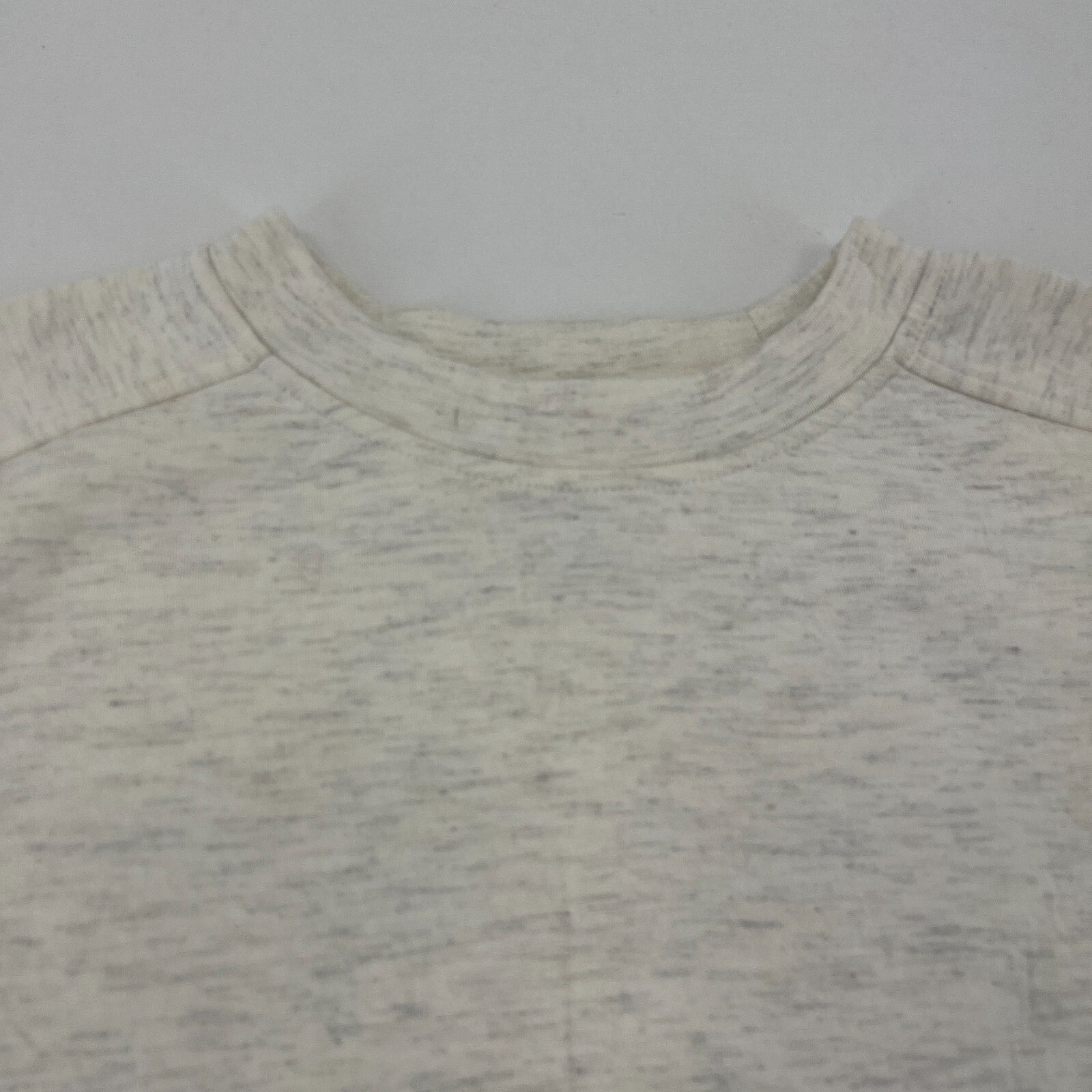 Sweaty Betty Women's Wind Down Crew Neck Sweatshirt Pullover size XS/8 White