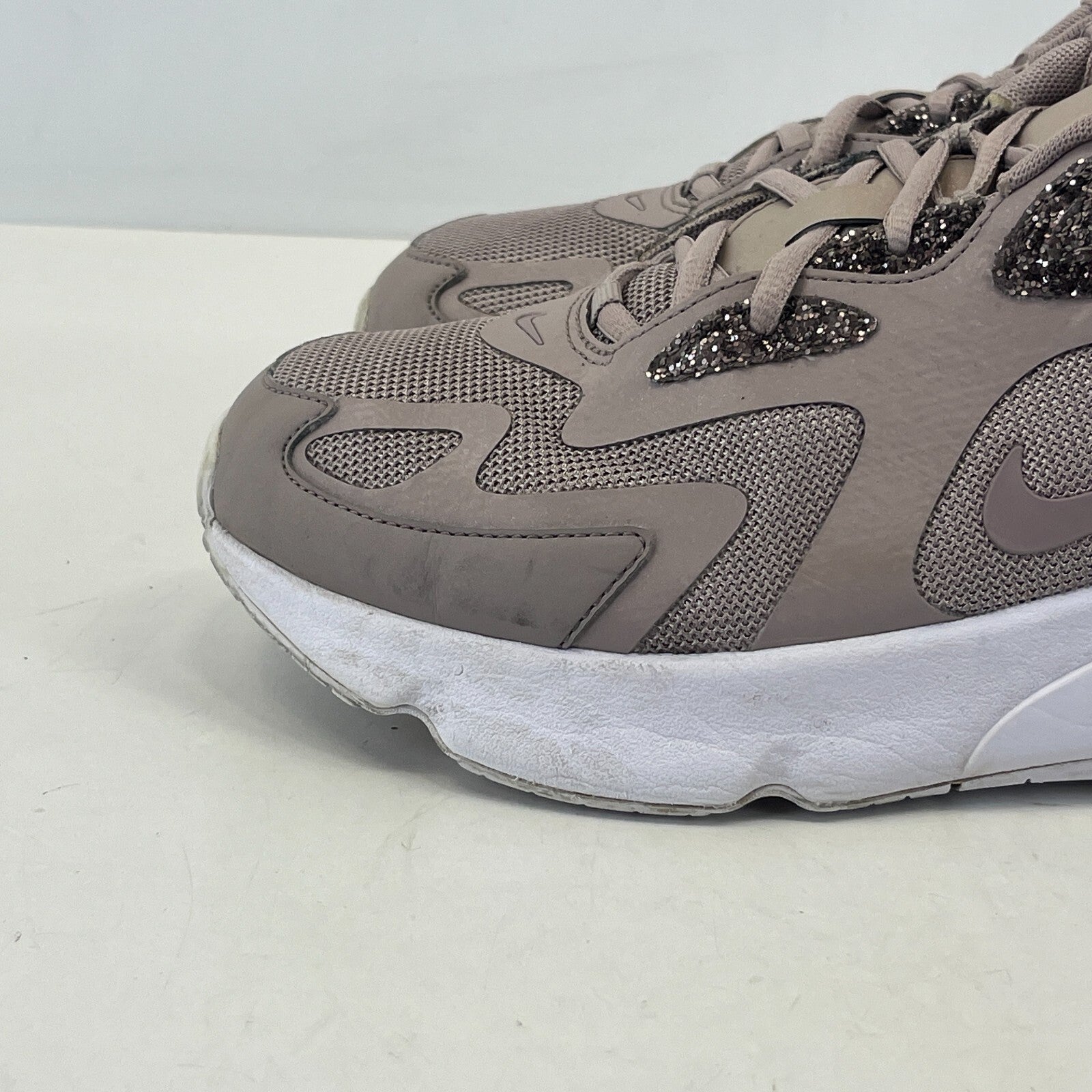 Nike Air Max 200 Trainers Dark Beige Metallic CQ6362-200 Womens size UK 8.5 EU43