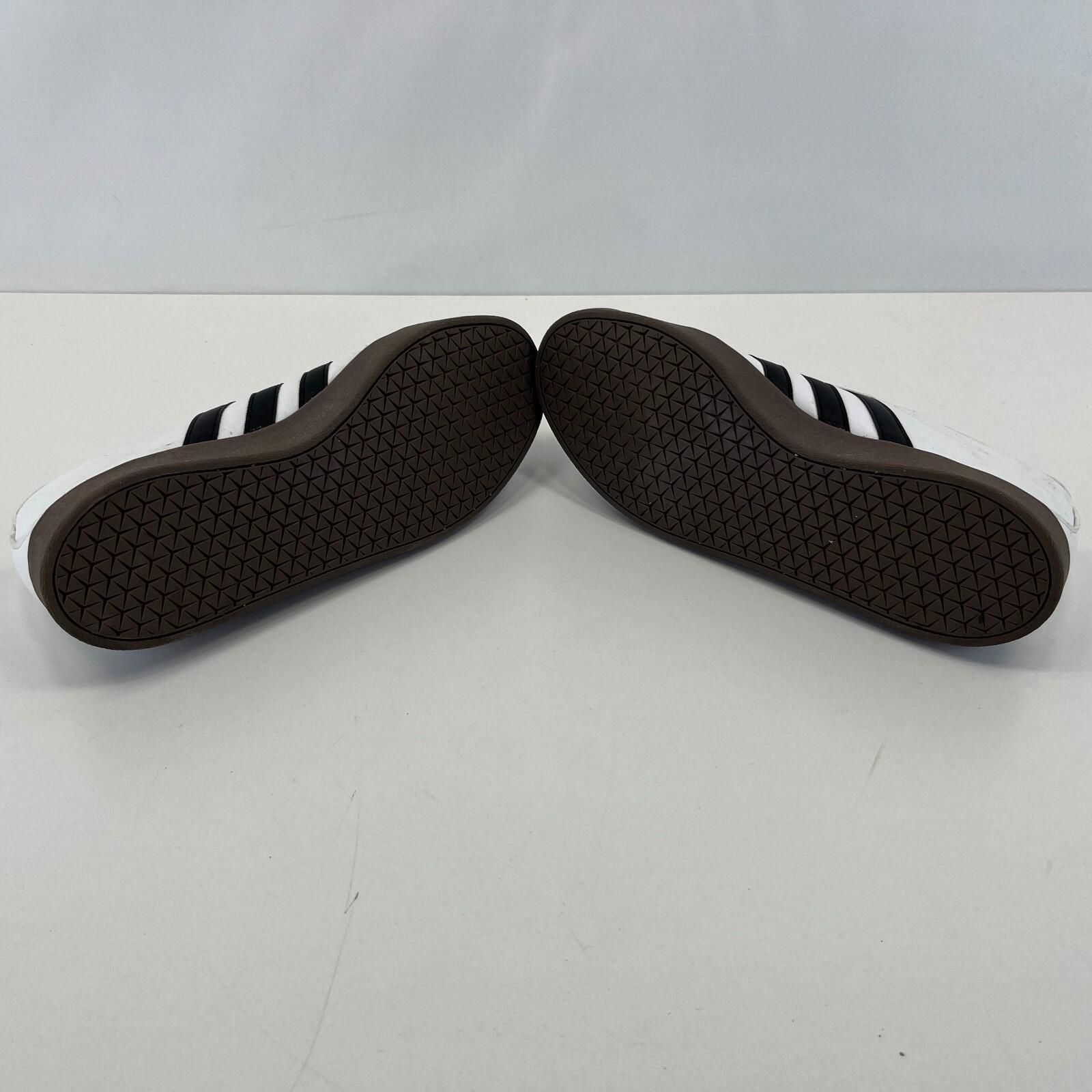 Adidas VL Court Base Men's Trainers Shoes White/Black UK size 9