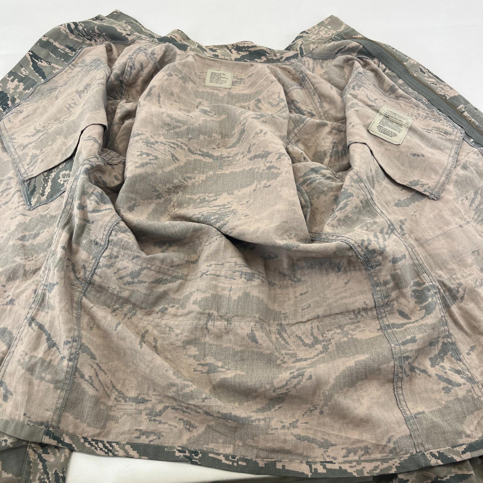 US Air Force Tactical Flight Duty Uniform Jacket Tiger Stripe BDU Medium Short