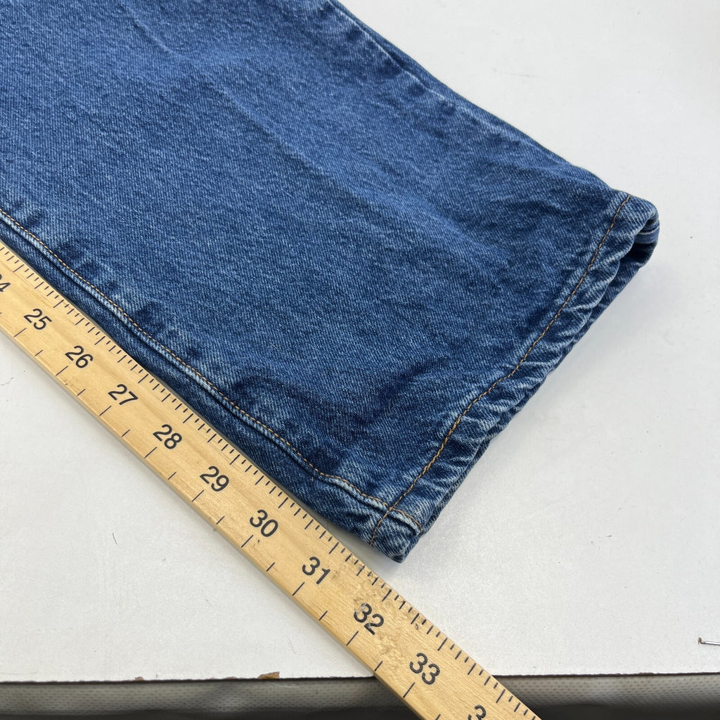Authentic Men's Levi 501 Jeans - Straight Leg - Blue - W36" L32" - VGC