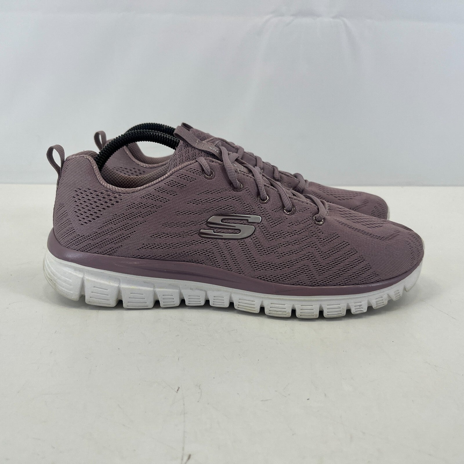 Skechers Graceful Get Connected Trainers Women's Lavender Lilac Purple size 8
