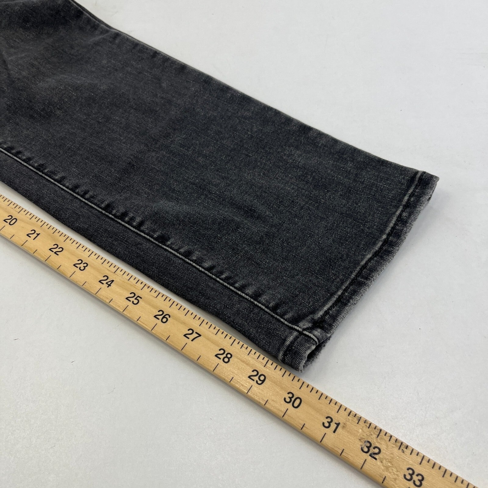 Levi’s 724 High Rise Straight Jeans Charcoal Grey W32" L30"