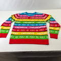 Vodka Kick Wear VK Light Up Christmas Jumper Working (see video) size Large