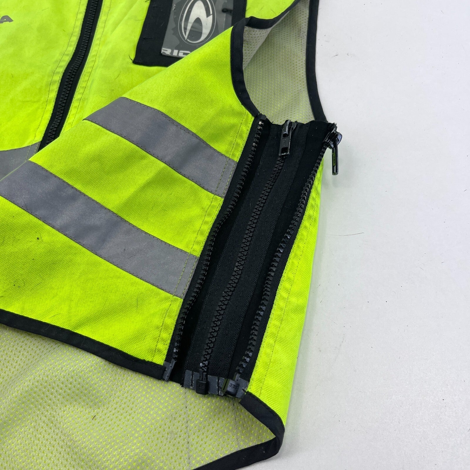 Richa Sleeveless Safety Motorcycle Jacket Motorbike Vest Hi-Vis Yellow size S-L