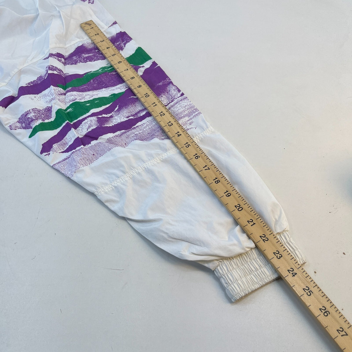 Rare Vintage Silk Cut Tennis Challenge Shell Suit Jacket White & Purple size L