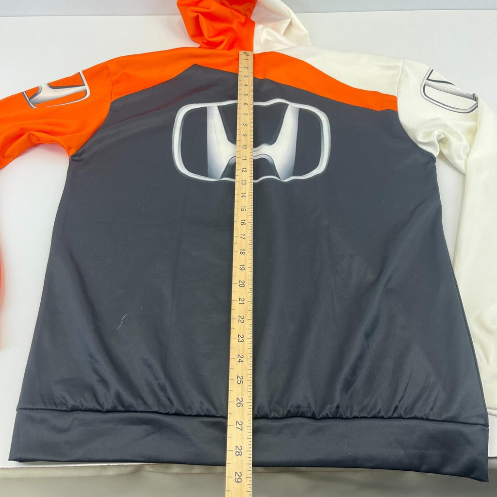 Honda Civic Promotional Hoodie Men’s size XL in Black Orange & White