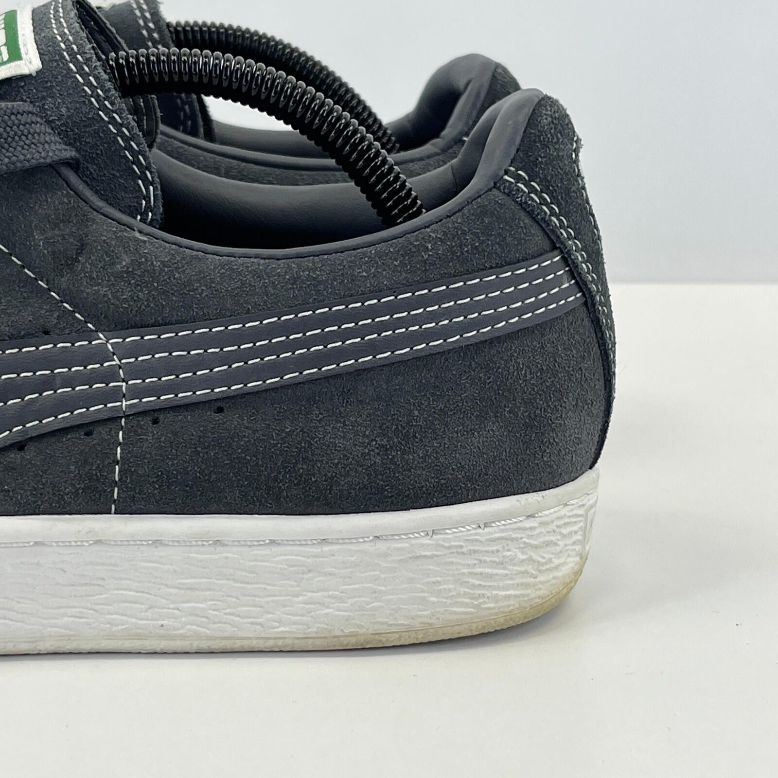 Puma Dark Grey Suede Trainers Men's size UK 9 / EU 43