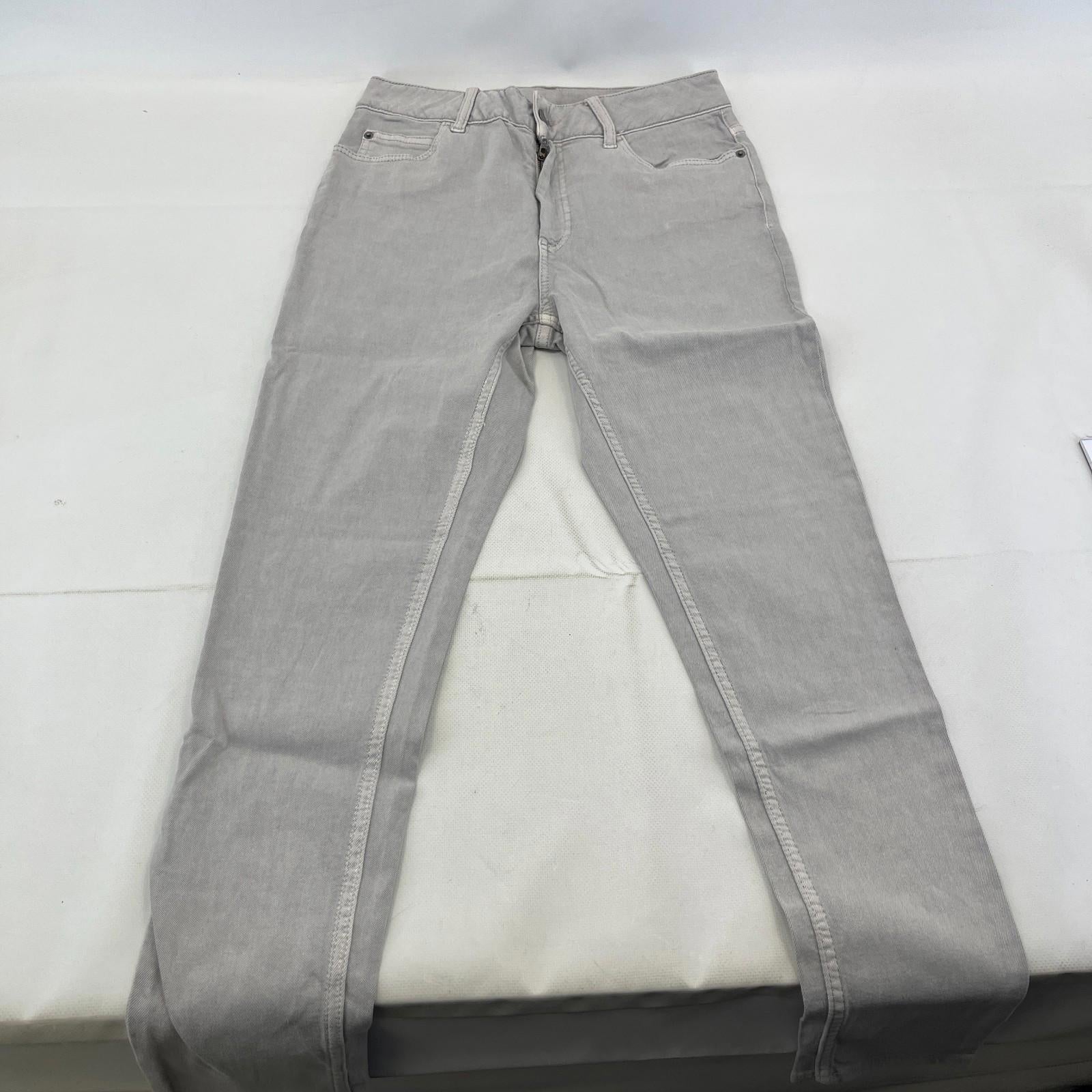 Marks & Spencer Light Grey Super Skinny Jeans - UK size 12R - BNWOT