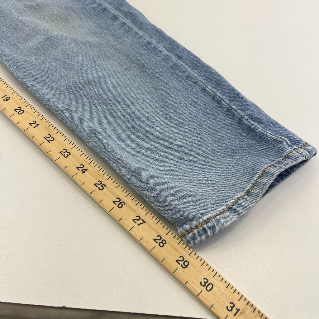 Levi's 502 Tapered Regular Stretch Denim Jeans in Blue Men's Size W30" L30"