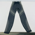 Sweaty Betty Yoga & Run Leggings 7/8 Length in Black/Gray Block Print size Small