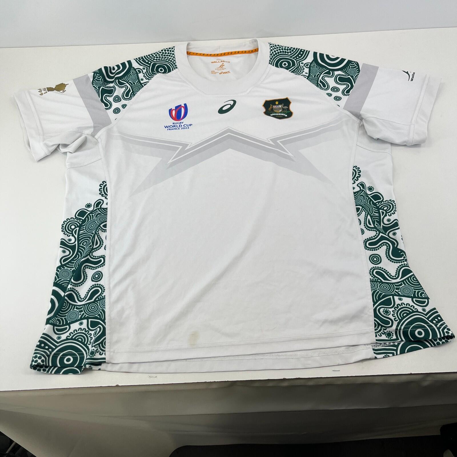 Australia Wallabies Rugby World Cup Shirt Jersey 2023 Men’s size 4XL - ASICS