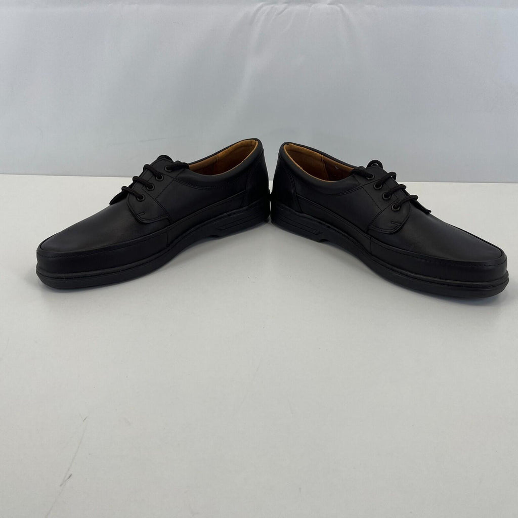 Men's Clarks Brown Leather Loafers Shoes size UK 10 G - EU 44 1/2 - New Boxed