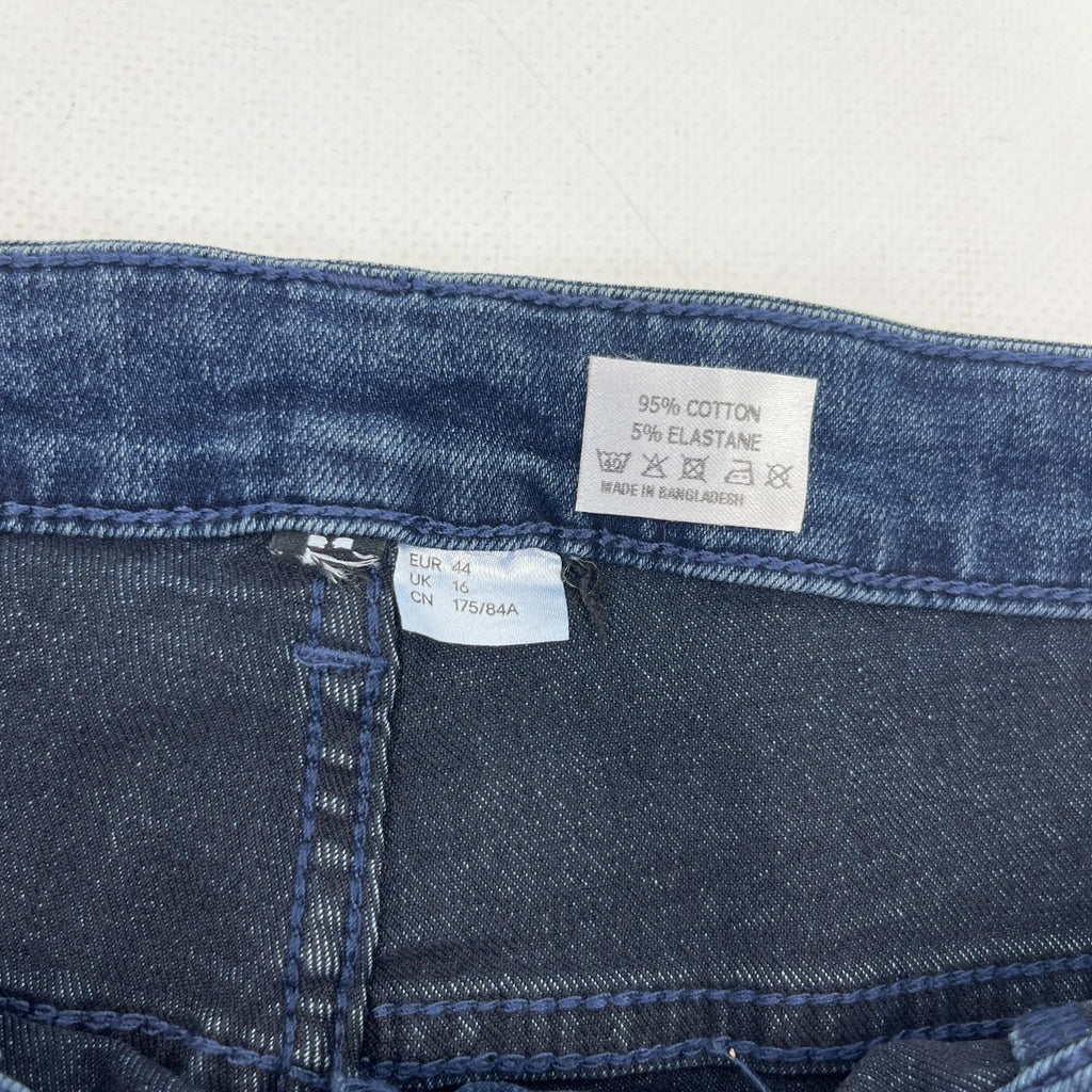 C&A Divided Blue Super Skinny Jeans - UK size 16R - BNWOT