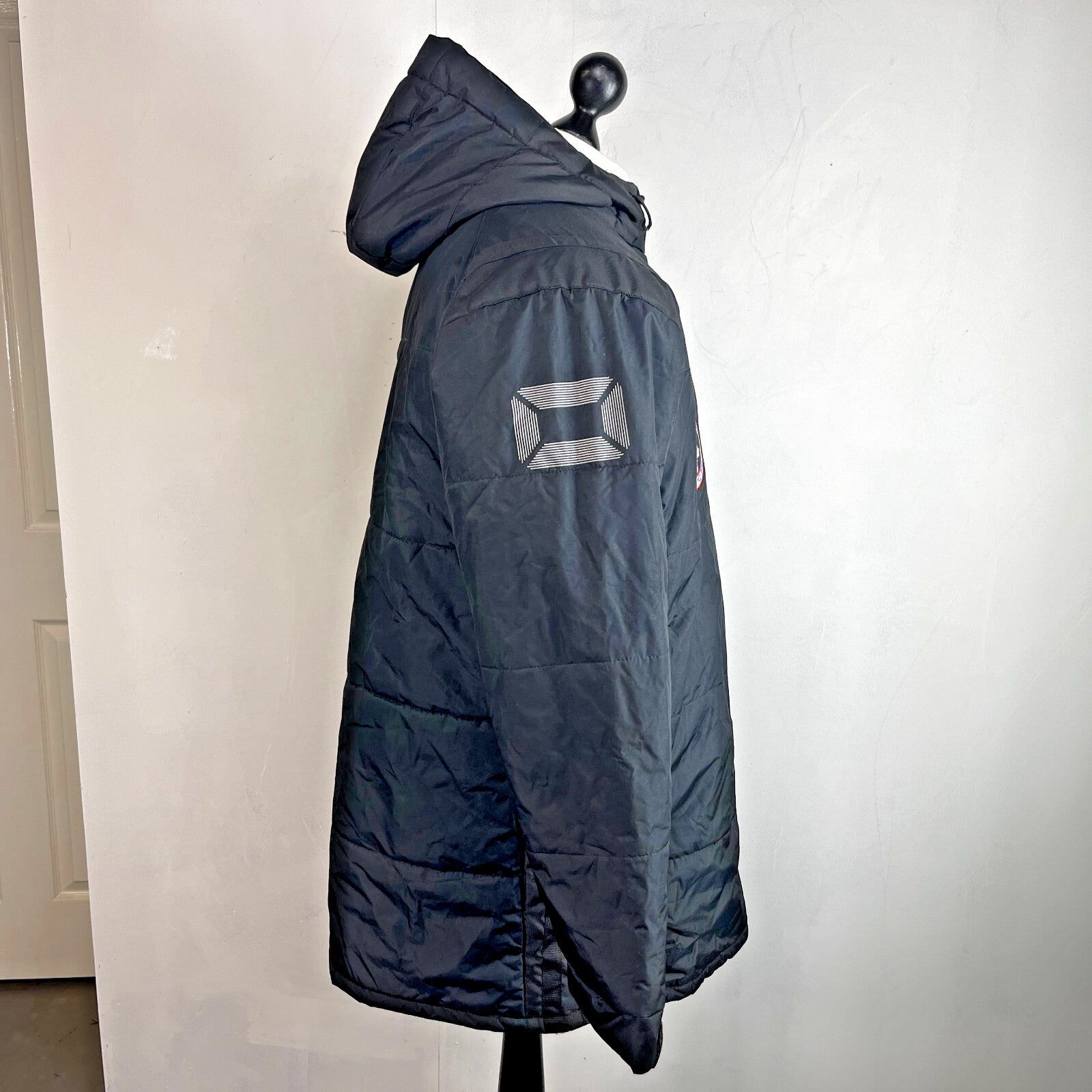 Stanno Washington Athletic FC Football Training Coat Jacket Black 2XL Slim Fit