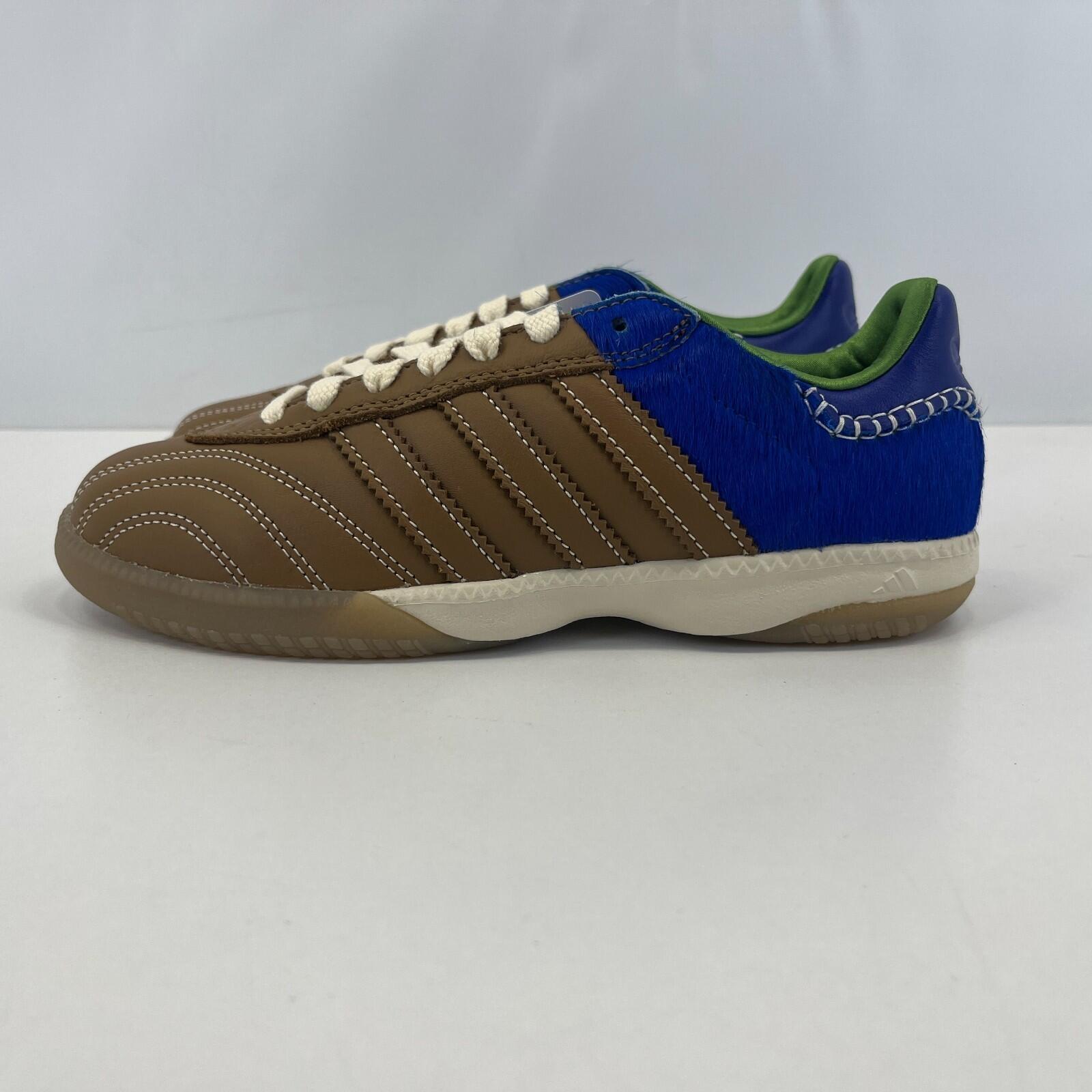 Wales Bonner X Adidas Samba Millenium Desert Royal Blue Pony Nappa UK 5 - EU 38