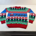 Colourful Christmas Jumper Santa & Reindeers Men's/Unisex size Small