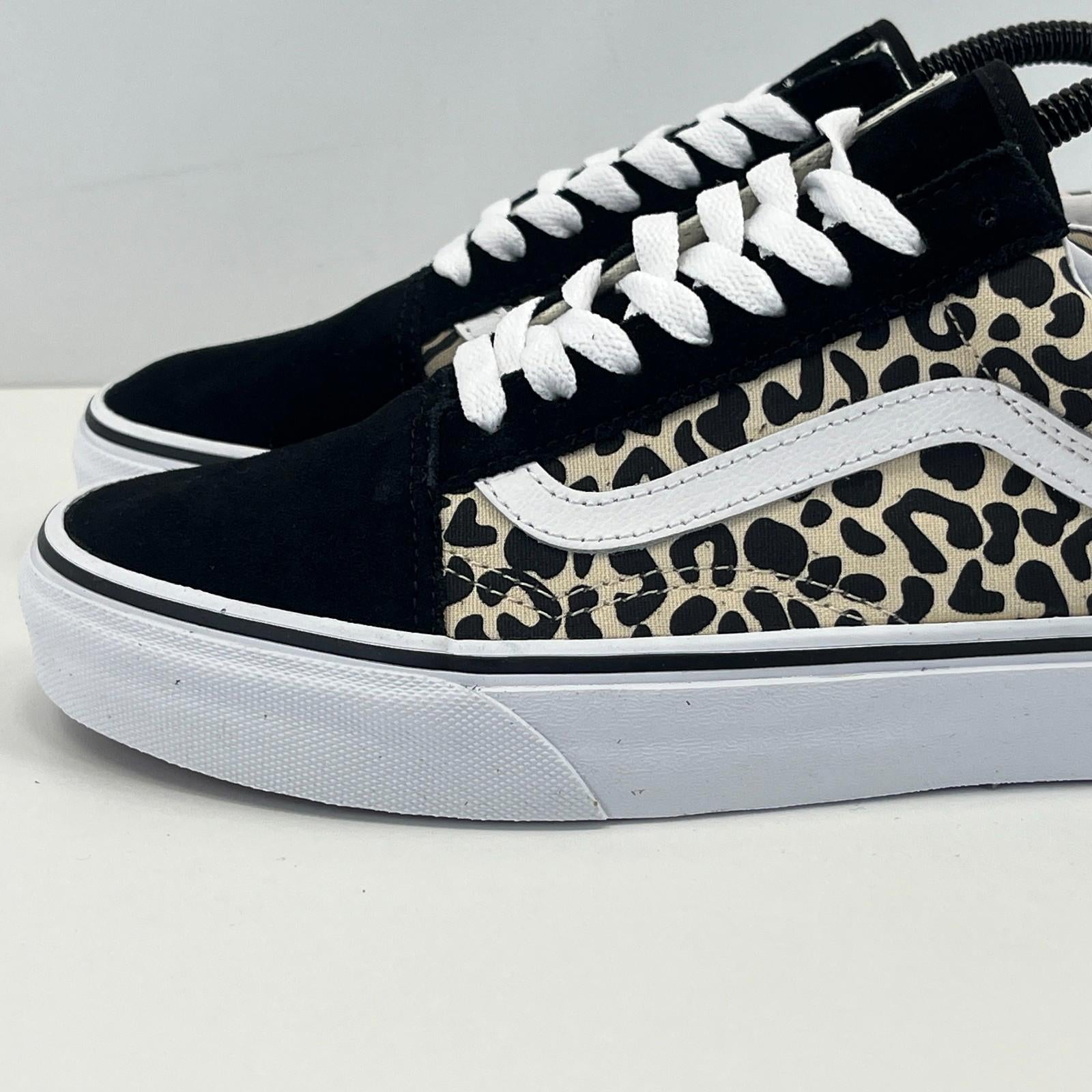 Vans Safari Animal Print Low Top Trainers size UK 6.5 EU 40 - New in Box