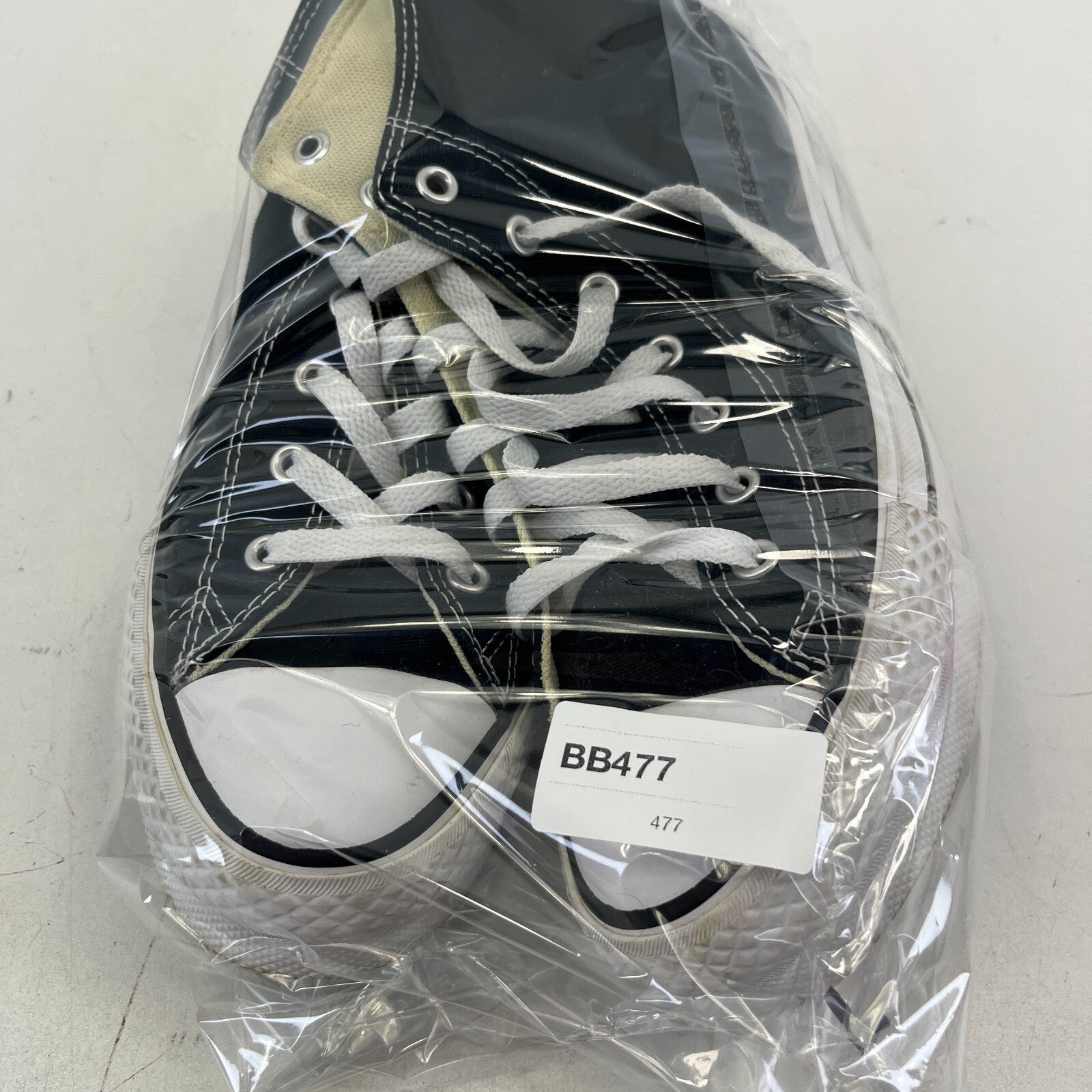 Converse Hi-Tops size UK 4.5 EU 37.5 Black Canvas & White All Stars