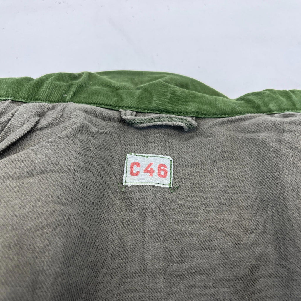 Swedish Army Issue Combat Jacket OG Green Fatigue Coat size C46