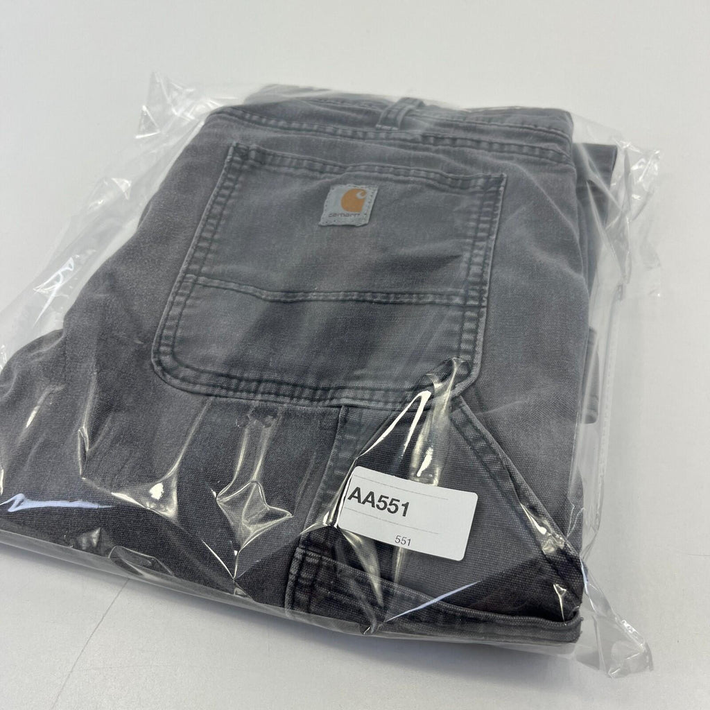 Carhartt Women’s Straight Stretch Workwear Jeans in Grey size 14 - Leg 30"