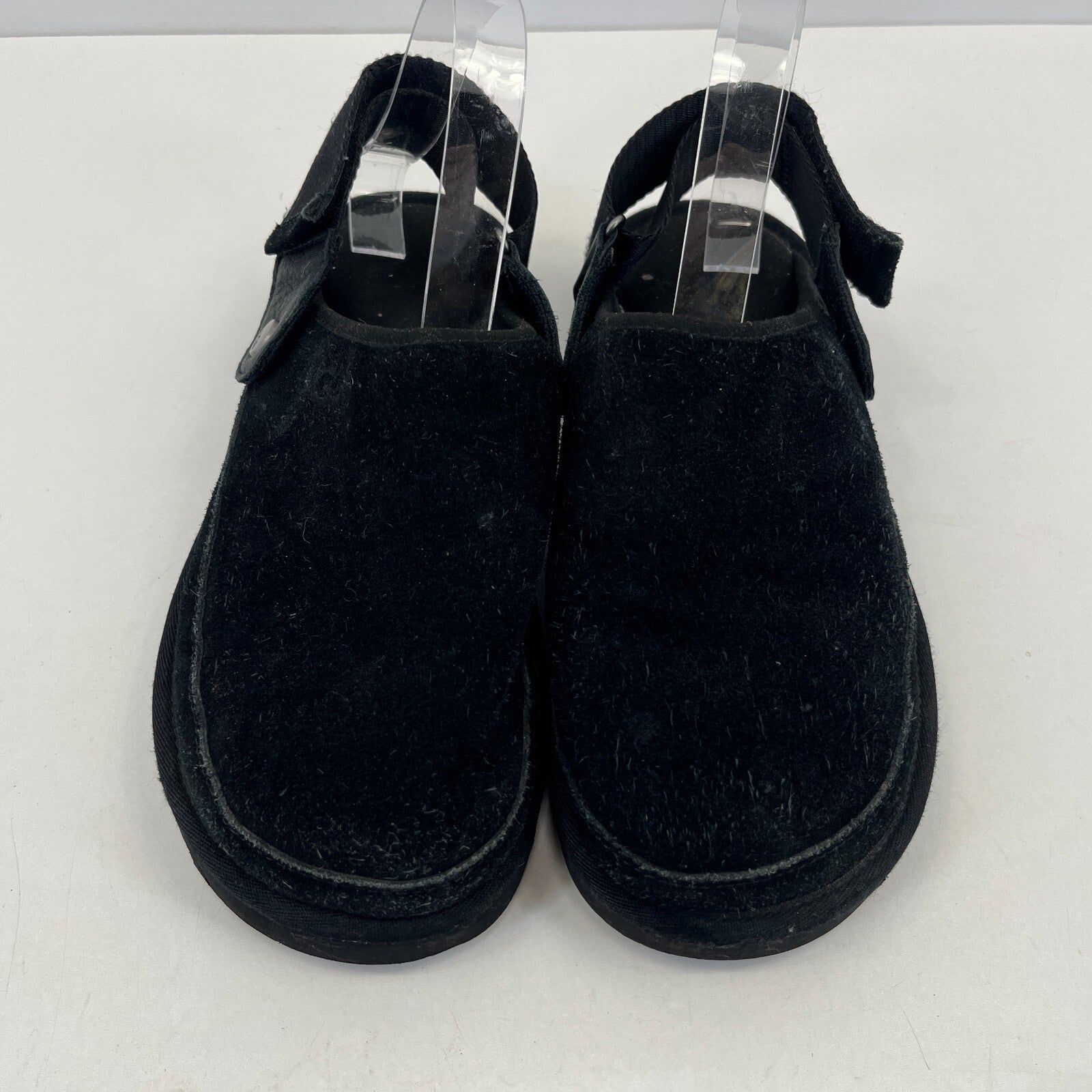 UGG Goldencoast Sliders Mules Slippers Black Racer Back Men’s size UK 7 - EU 41