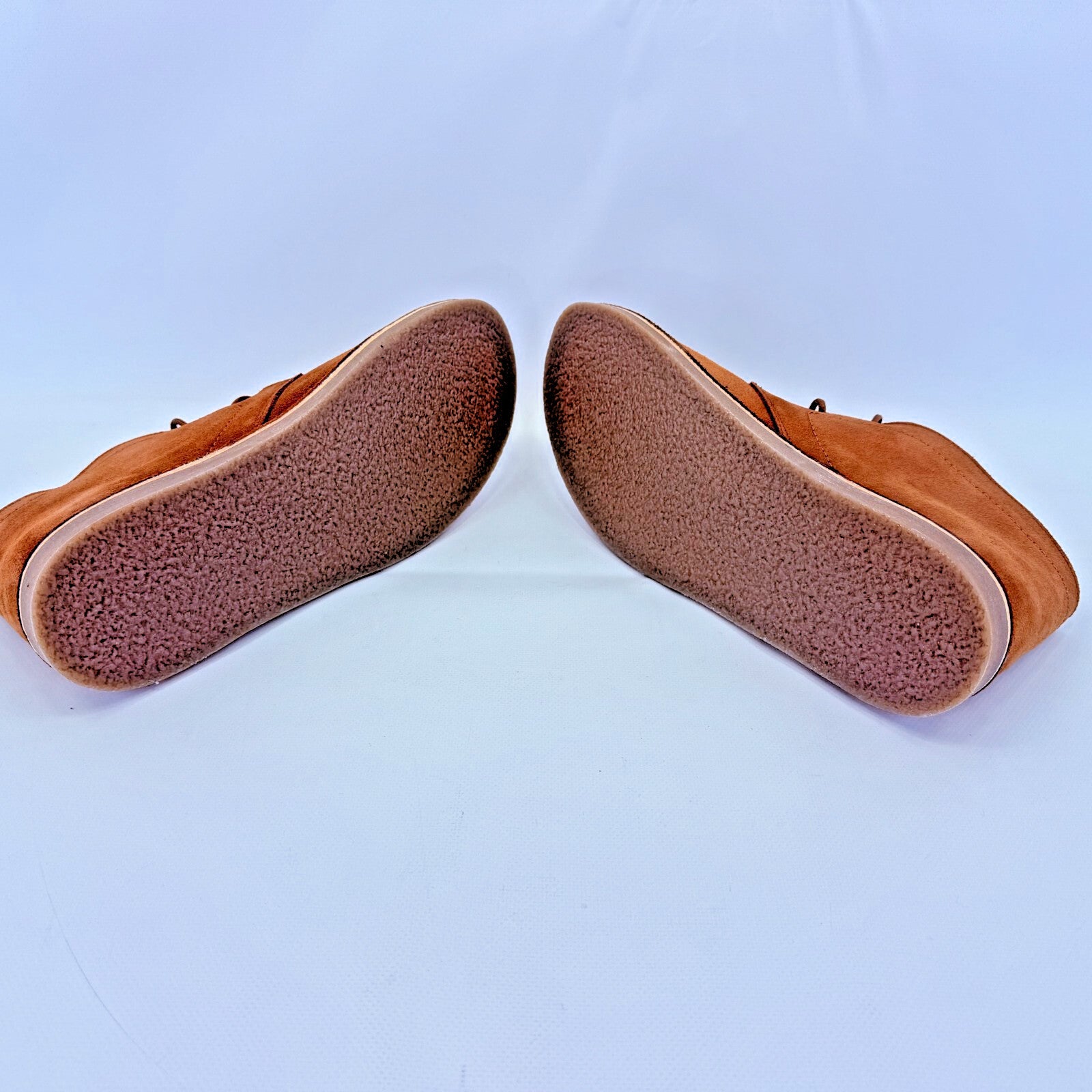 Delicious Junction Crowley Suede Desert Boots in Ginger Brown size UK 9 EU 43