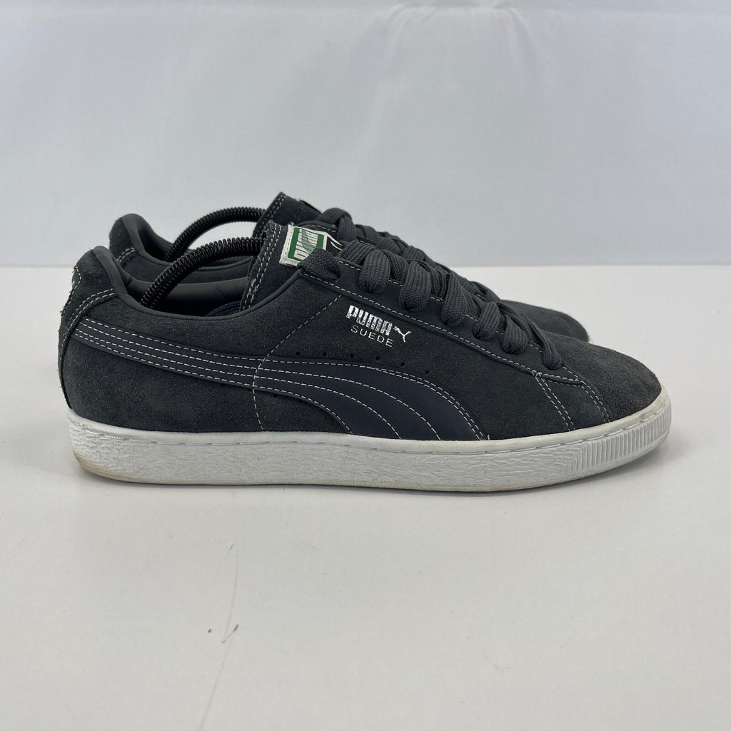 Puma Dark Grey Suede Trainers Men's size UK 9 / EU 43