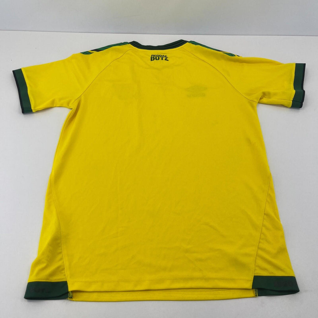 Jamaica Football Shirt size M Yellow Green Home 2021-2022 Mens Soccer Umbro