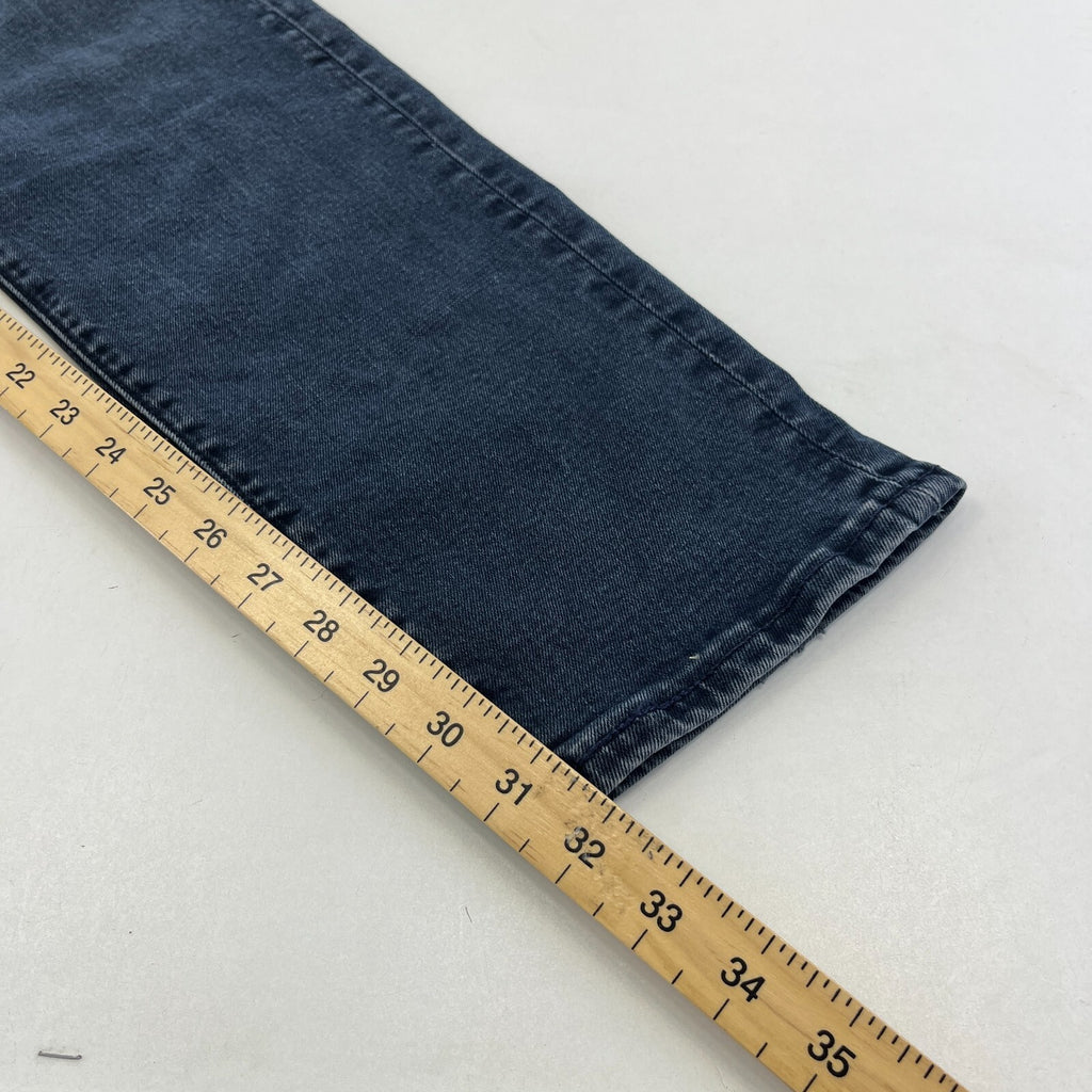 Genuine Levi Strauss Premium Dark Blue Levi's Stretch Jeans Straight W34" L34"