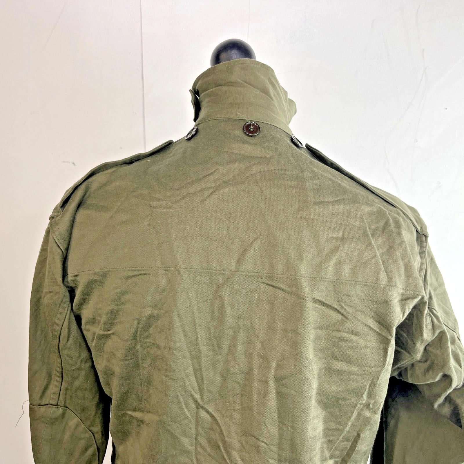 1968 French Army Combat Jacket Parka in Olive Green size 92 L - Near Mint