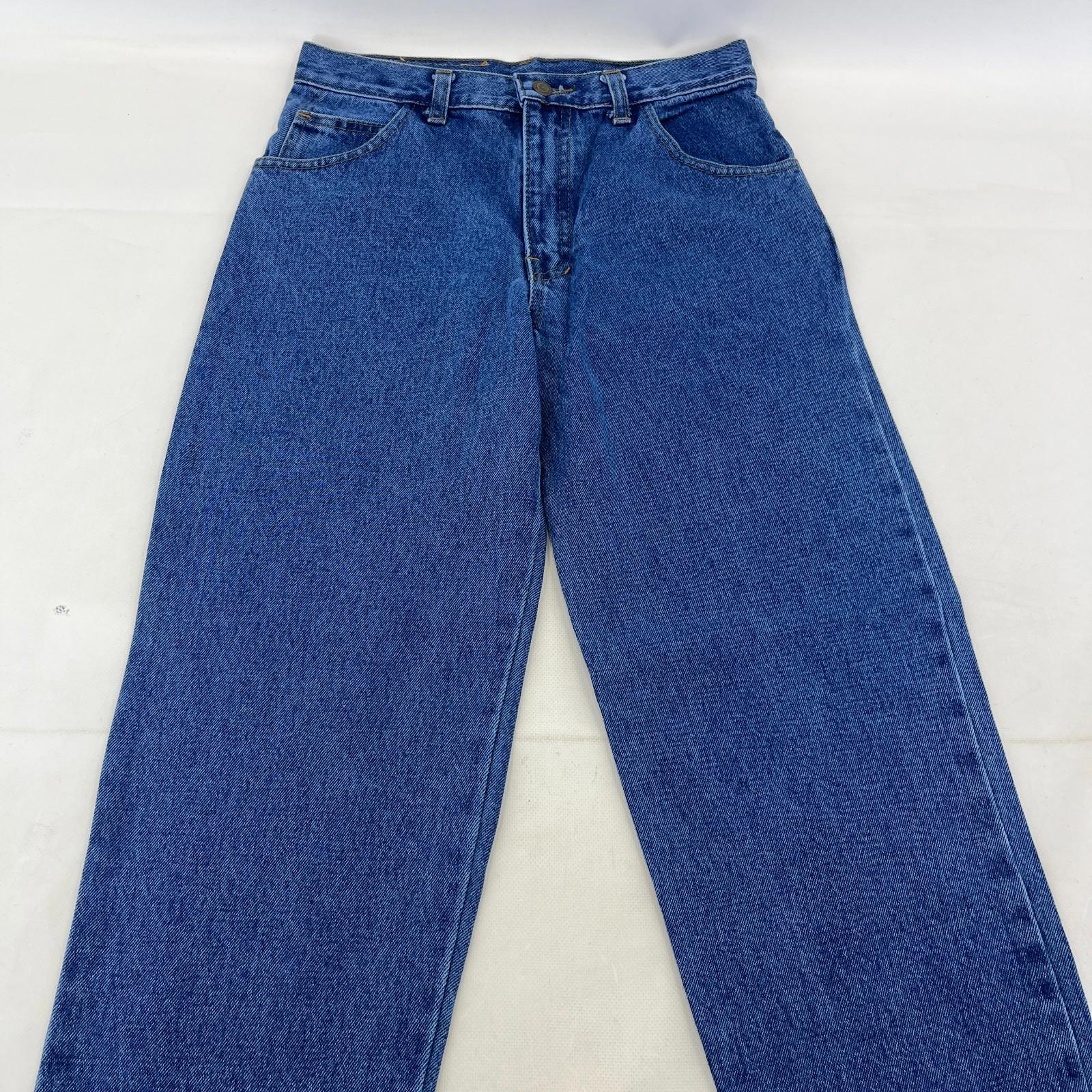 Joe Cool Women's Denim Jeans W29" L30" - 100% Cotton Mid Blue - New
